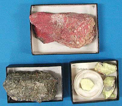 Mineral specimens collected by HIROYUKI TARUNO